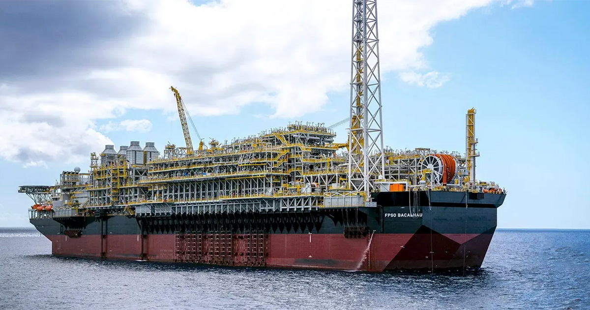 The Bacalhau FPSO. (Image credit: MODEC)
